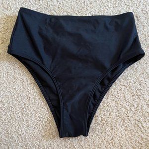 Hollister- high waisted bikini bottoms
